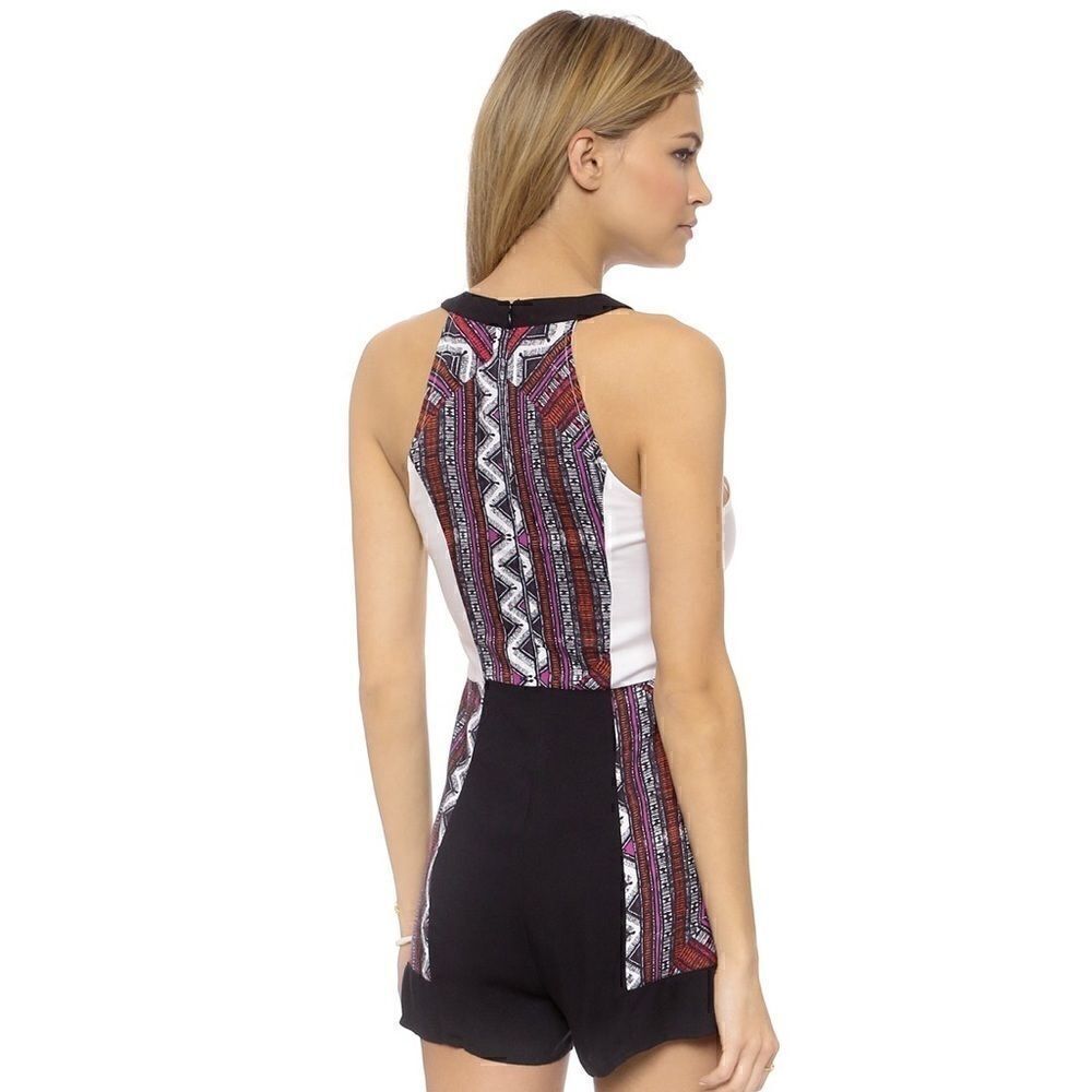Minkpink pastel neon tribal print romper - Picture 2 of 5